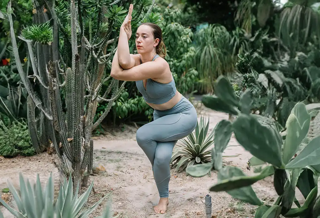 eagle pose yoga
