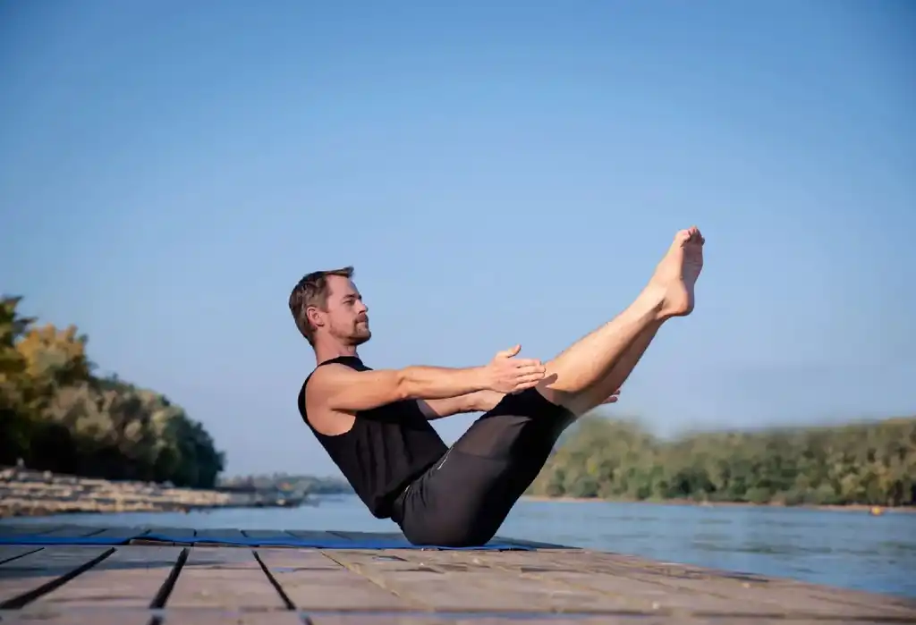 yoga boat pose